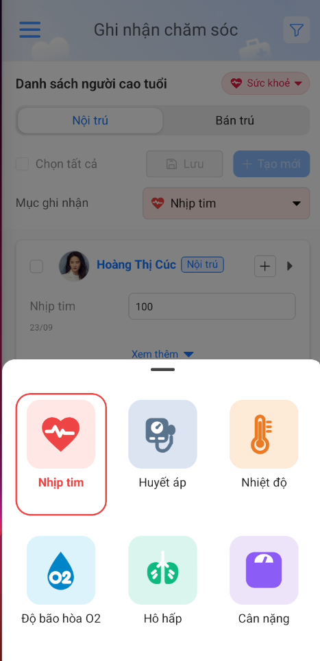 Đo sinh hiệu tại giường